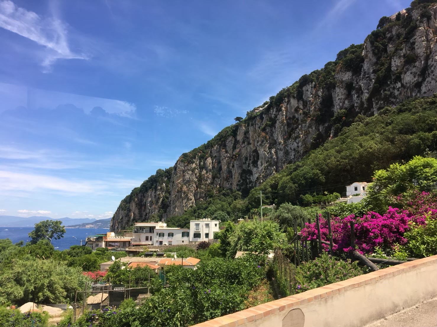 イタリア旅行記録 2日目 カプリ島 Ortensia